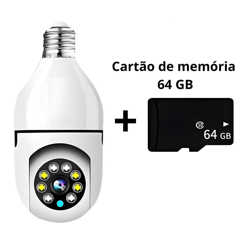 Câmera de Segurança Inteligente Full HD com WI-FI - SecureVision Max